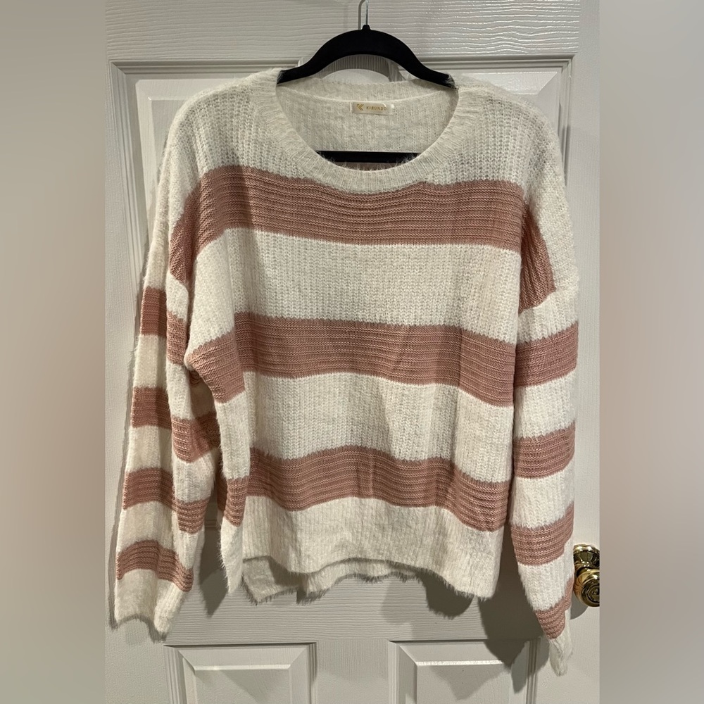 Amazon Kirundo Stripe Color Block Sweater - image 1